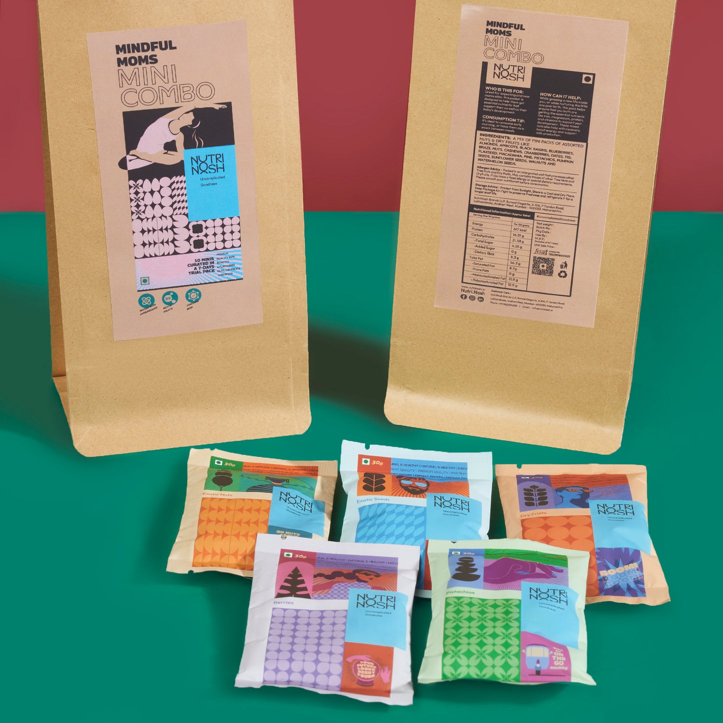 MINDFUL MOMS - MINI COMBO (15 mini packs x 25 gm each)