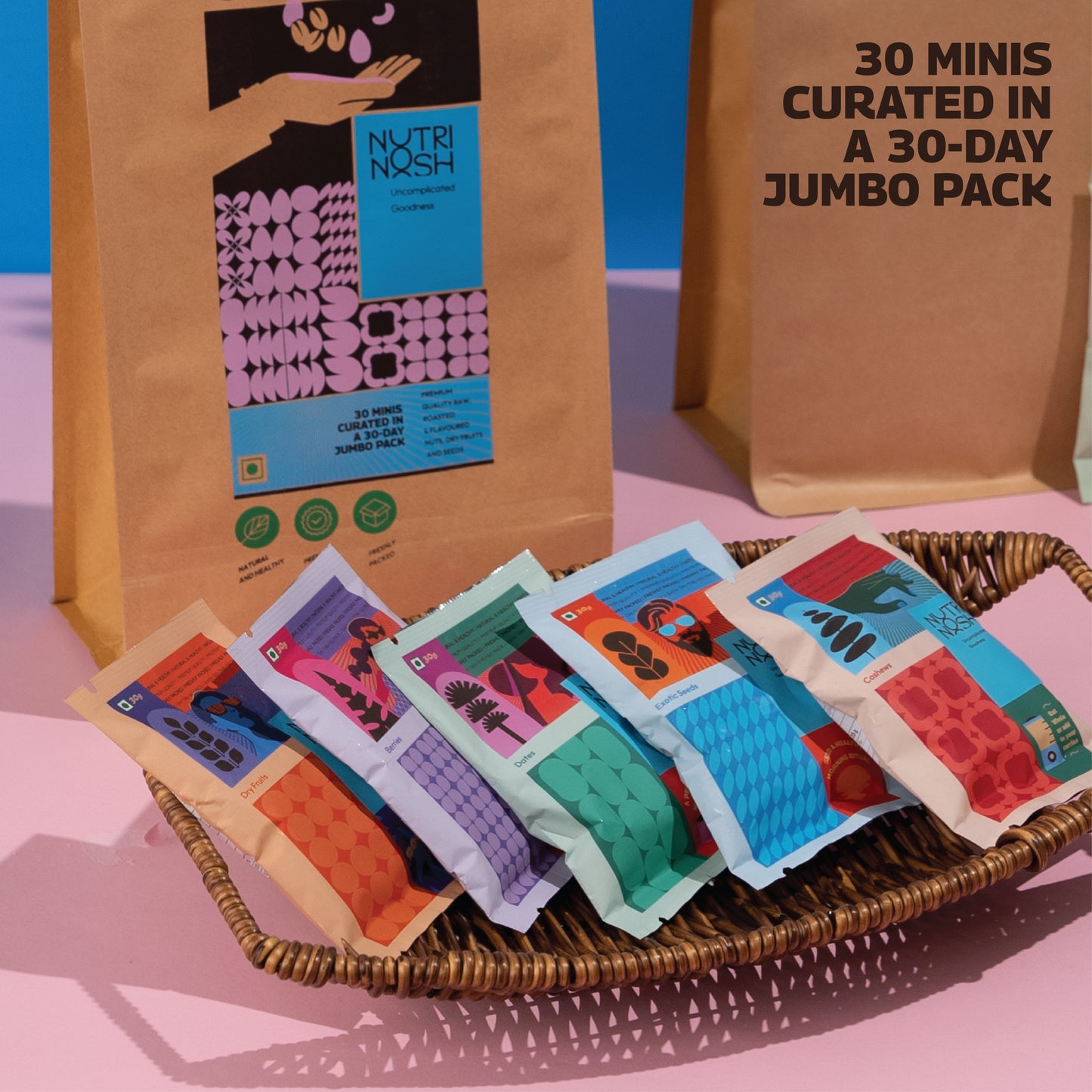MINDFUL MOMS - JUMBO COMBO  (30 mini packs x 25 gm each)