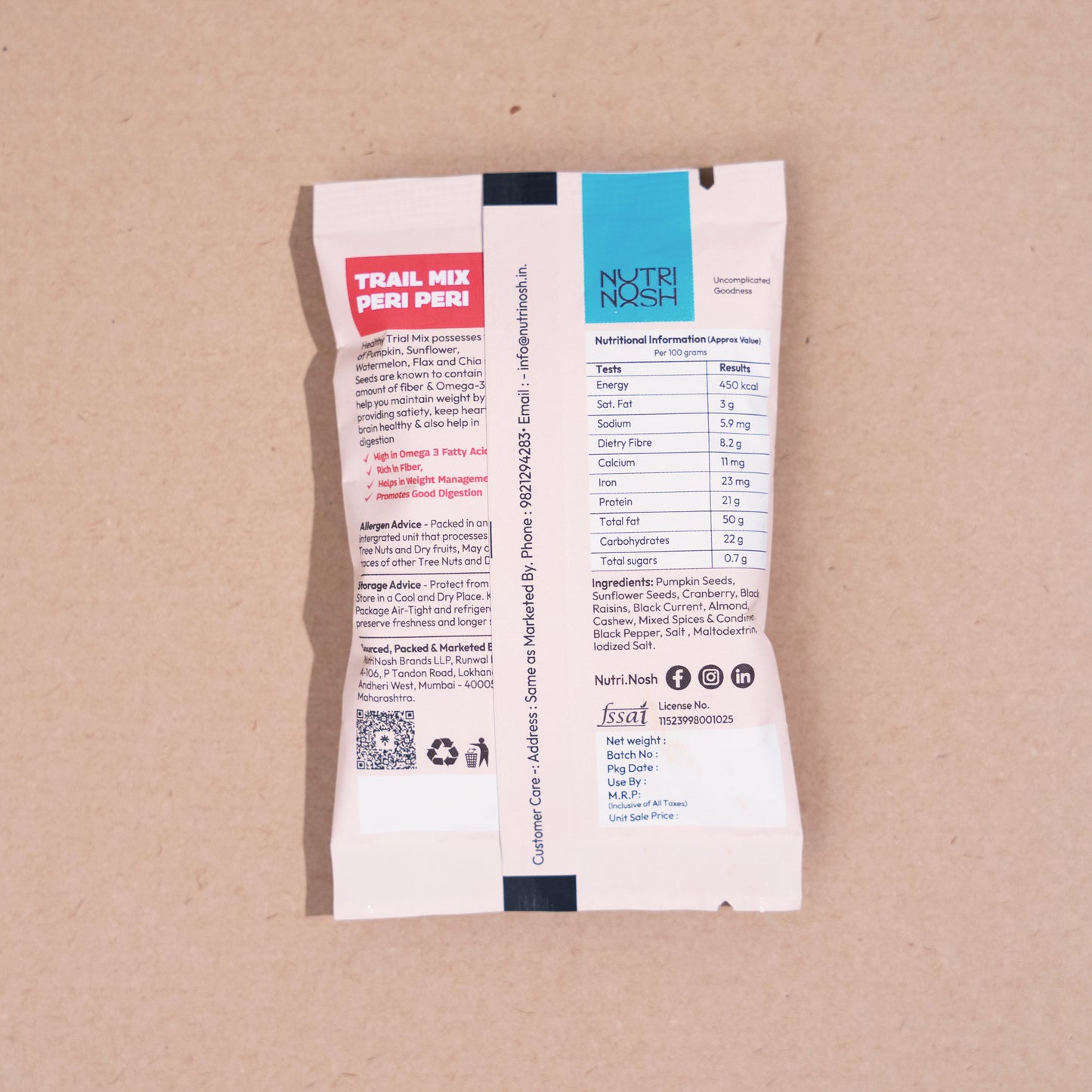Trail Mix Peri Peri <br> (25Gms)