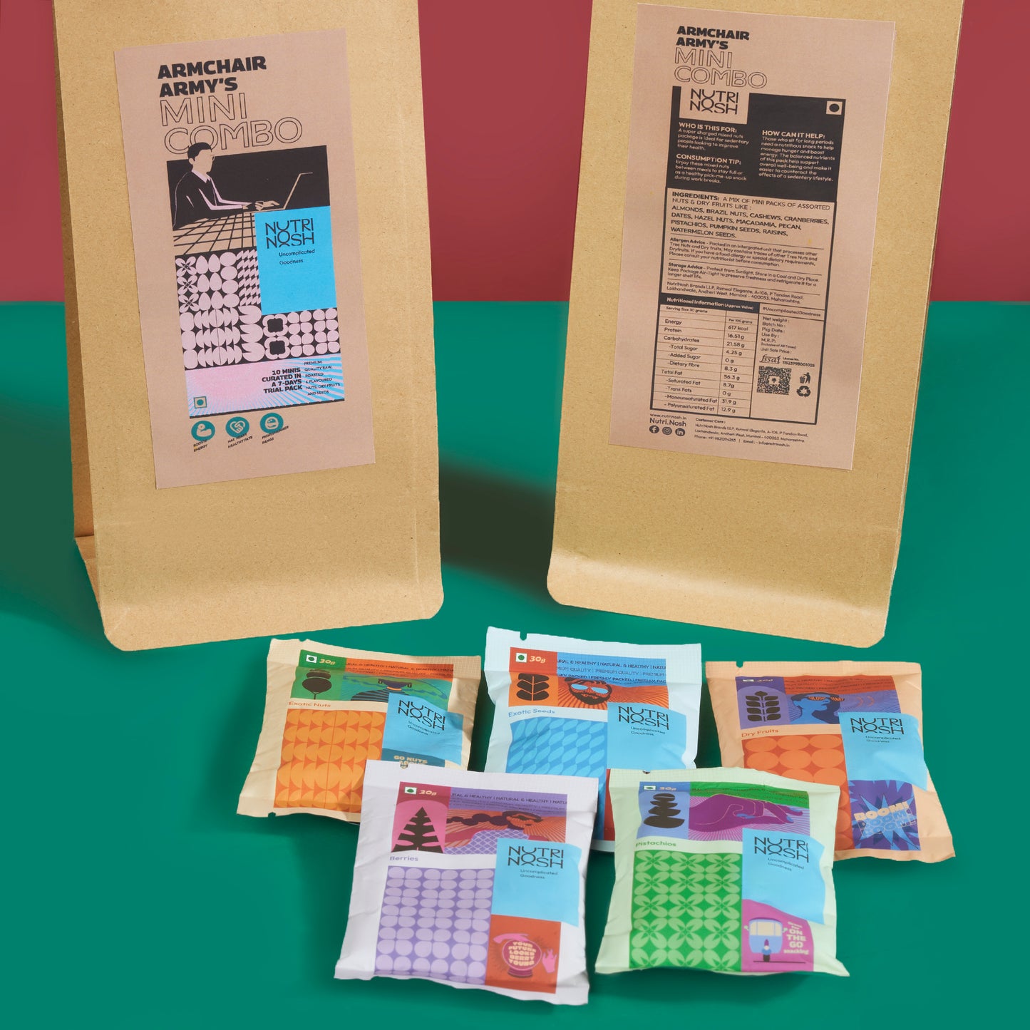 ARMCHAIR ARMY - MINI COMBO (15 mini packs x 25 gm each)