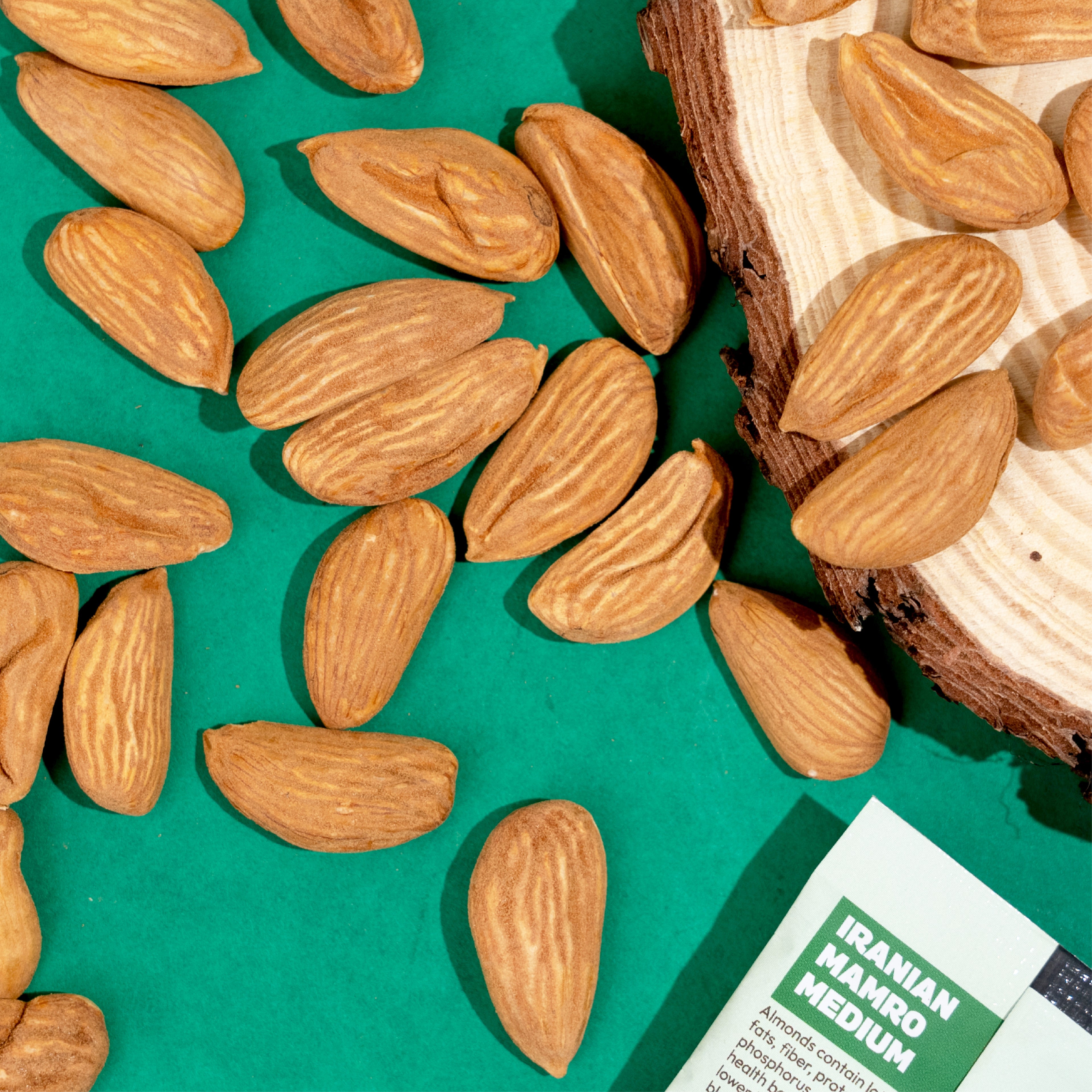 Almonds Mamro Medium <br> (25Gms)